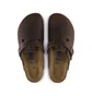 Тапочки унисекс BIRKENSTOCK Boston Soft Footbed Clog Brown 159711