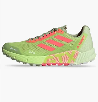 Кроссовки мужские Adidas Terrex Agravic Flow 2.0 Gore-Tex Trail Running Shoes Green/Orange H03182