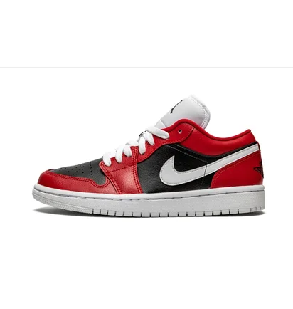 Кросівки жіночі Air Jordan Wmns 1 Low Black/Red DC0774-603