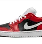 Кросівки жіночі Air Jordan Wmns 1 Low Black/Red DC0774-603