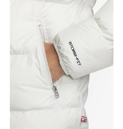 Пуховик чоловічий Nike Sf Wr Pl-Fld Hd Jkt Beige/White FB8185-247