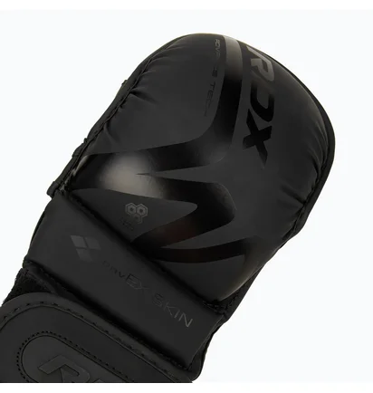 Рукавиці унісекс RDX Grappling Gloves Shooter T-15 Black GSR-T15MB