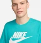 Футболка чоловіча Nike M Nsw Tee Icon Futura Turquoise AR5004-345
