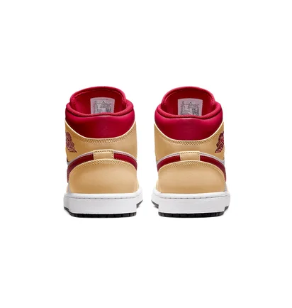 Кроссовки детские Nike Air Jordan 1 Mid (Gs) Beige 554725-201