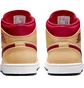 Кроссовки детские Nike Air Jordan 1 Mid (Gs) Beige 554725-201