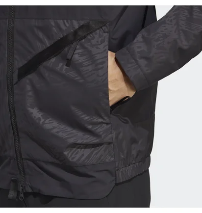 Куртка мужская Adidas Terrex Utilitas Rain.Rdy 2.5-Layer Rain Jacket Black Hn2928