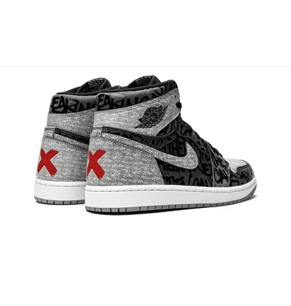 Кроссовки мужские Air Jordan 1 High Og Grey 555088-036