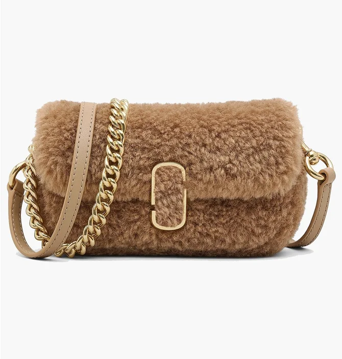 Сумка женская Marc Jacobs The Teddy J Marc Mini Bag Brown 2F3HSH042H02-CAMEL-78657