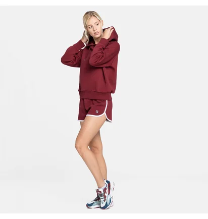 Шорты женские Fila Saman Bordo 687618B47