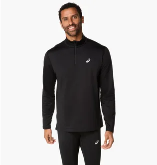 Лонгслив мужской Asics Core Ls 1/2 Zip Black 2011D369-001