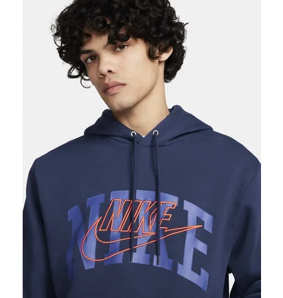 Худі чоловіче Nike Club Fleece Pullover Hoodie Blue FV4447-410