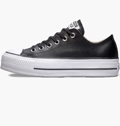 Кеды женские Converse Chuck Taylor All Star Lift Clean Leather Low Top Black C561681