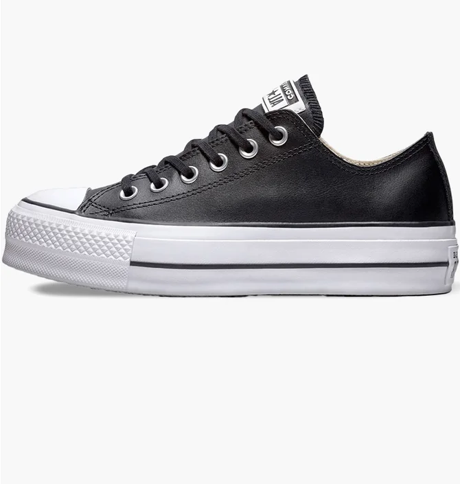 Кеды женские Converse Chuck Taylor All Star Lift Clean Leather Low Top Black C561681