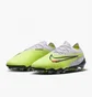 Бутсы унисекс Nike Gripknit Phantom Gx Elite Fg White/Green DC9968-705