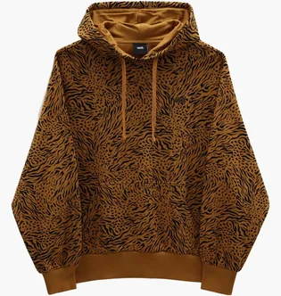 Худи женское Vans Animal Pullover Hoodie Brown VN000A7G1M7