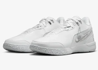 Кросівки унісекс Nike Zoom Lebron Nxxt Gen Ampd White FJ1566-102