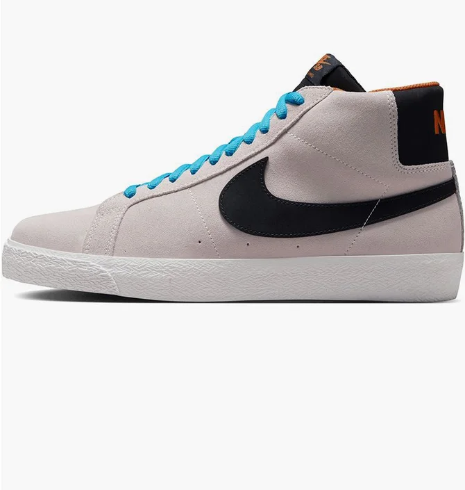 Кроссовки унисекс Nike Sb Zoom Blazer Mid Electric Grey HF3831-001