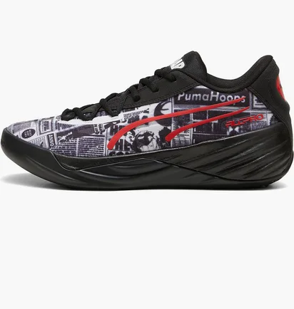 Кросівки чоловічі Puma All-Pro Nitro™ Media Day Basketball Shoes Black/Blue 310395-01