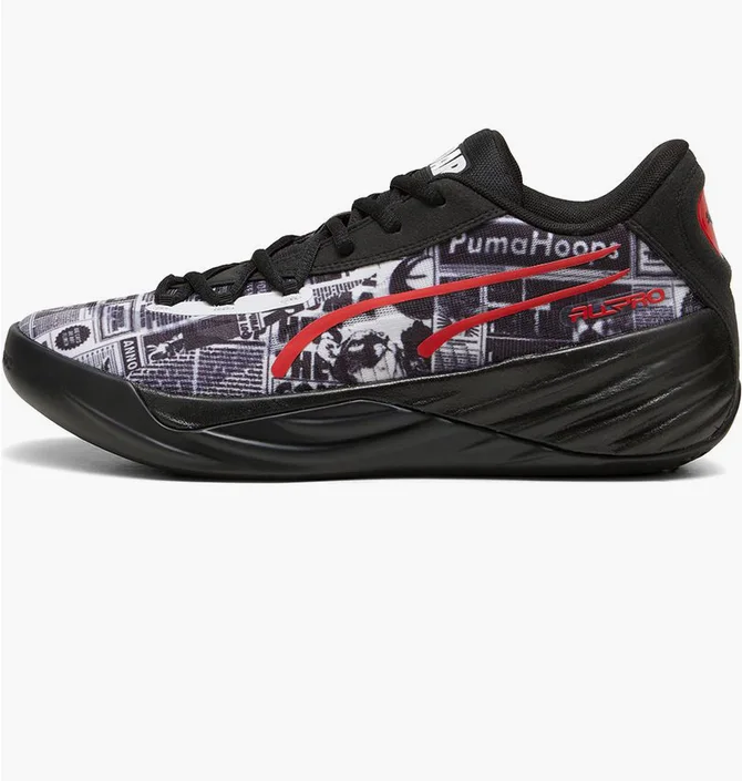 Кросівки чоловічі Puma All-Pro Nitro™ Media Day Basketball Shoes Black/Blue 310395-01