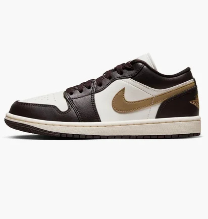 Кросівки жіночі Air Jordan 1 Low Beige/Brown DC0774-200