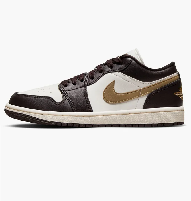 Кросівки жіночі Air Jordan 1 Low Beige/Brown DC0774-200