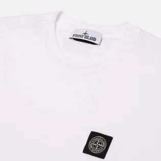 Футболка мужская Stone Island White K1S152100039S0013-V0001