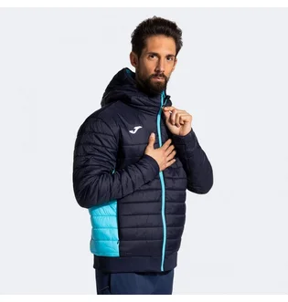 Анорак мужской Joma Urban V Anorak Navy Fluor Black/Turquoise 103798.342