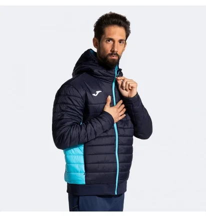 Анорак мужской Joma Urban V Anorak Navy Fluor Black/Turquoise 103798.342