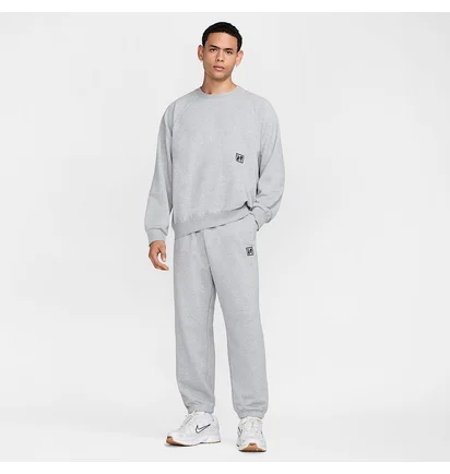 Штаны мужские Nike Gym HeritageMenS Dri-Fit Fleece Fitness Trousers Grey HJ3145-077