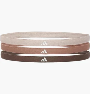 Пов'язка на голову Adidas Hairbands (3 шт) Brown/Beige ADAC-16205