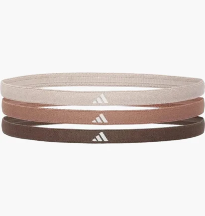 Повязка на голову Adidas Hairbands (3 шт) Brown/Beige ADAC-16205