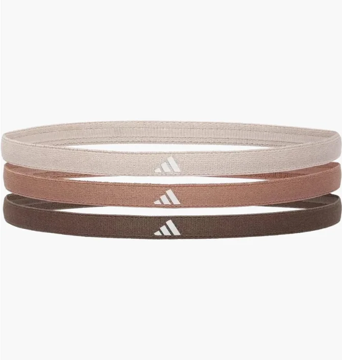 Повязка на голову Adidas Hairbands (3 шт) Brown/Beige ADAC-16205