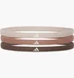 Повязка на голову Adidas Hairbands (3 шт) Brown/Beige ADAC-16205