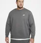 Свитшот мужской Nike M NSW CLUB CRW BB Grey BV2662-071