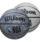 Баскетбольний м'яч Wilson Nba Forge Pro Uv Grey/Blue WZ2010801XB7