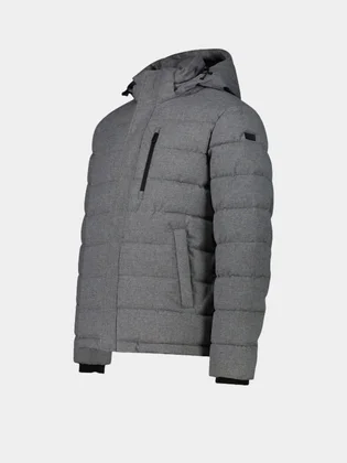 Куртка чоловіча CMP Zip Hood Sorona Aura Fl Grey 35K3767-U868