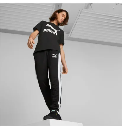 Футболка мужская Puma T-Shirt Classics Logo Black 530088-01