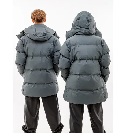 Парка унісекс Rains Jackets Grey 1524-SLATE