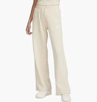 Штани жіночі Nike Sportswear Club Fleece Mid-Rise Wide-Leg Sweatpants Beige FB2727-126