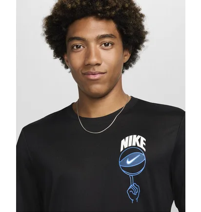 Футболка мужская Nike T-Shirt Dri-Fit Black FZ8097-010