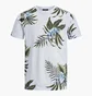 Футболка чоловіча Jack & Jones Jprblatropic Aop Ss Crew Sn White/Multi 12203764-WHITE