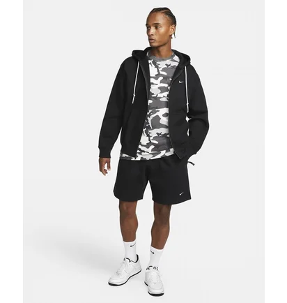 Толстовка чоловіча Nike Solo Swoosh Fullzip Hoodie Black DR0403-010