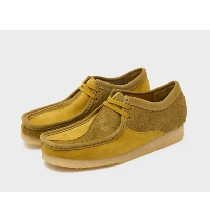 Туфли мужские Clarks Wallabee Olive 26175842