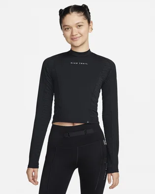 Лонгслив женский Nike Trail Dri-Fit Long-Sleeve Running Top Black FN4706-010