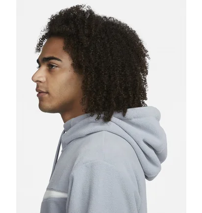 Худі чоловіче Nike Club Fleece+ MenS Winterized Pullover Hoodie Grey DQ4896-073