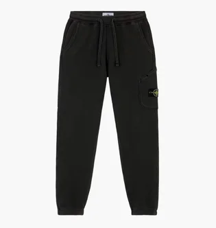 Штани чоловічі STONE ISLAND Organic Black 811561141-V0162
