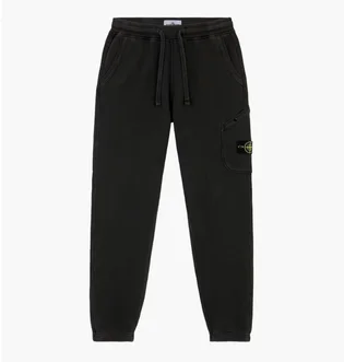 Штаны мужские STONE ISLAND Organic Black 811561141-V0162