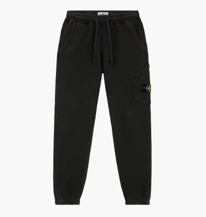 Штаны мужские STONE ISLAND Organic Black 811561141-V0162