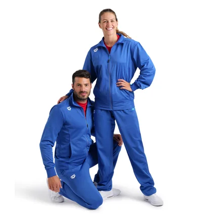 Олимпийка унисекс Arena Team Jacket Panel Knitted Poly Blue 004911-800