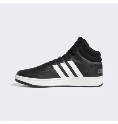 Кросівки чоловічі Adidas Hoops 3.0 Mid Classic Vintage Shoes Black Gw3020